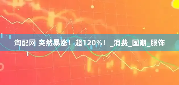淘配网 突然暴涨！超120%！_消费_国潮_服饰